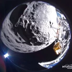 تصویر روز ناسا: اودیسیوس به سوی ماه