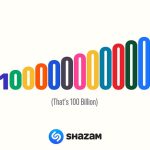 Shazam از ۱۰۰ میلیارد شناسایی آهنگ عبور کرد