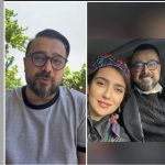 ابراز عشق سپند امیرسلیمانی در اولین سالگرد ازدواج!