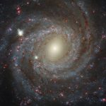 تصویر روز ناسا: کهکشان مارپیچی NGC 3344 از نمای روبه‌رو