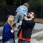 جشن سالگرد ازدواج بهرام رادان و همسرش با حضور پسرشان!