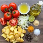 ناهار امروز: خوراک سیب‌زمینی و گوجه: یک غذای ساده و سریع برای همه!