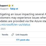 اختلال جهانی در Microsoft Azure؛ ترافیک اینترنت متوقف شد