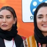 قاب مشترک سه بازیگر مشهور در عراق: نرگس محمدی، فریبا نادری و سمیرا حسن‌پور!