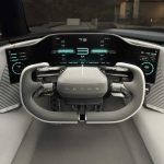 نمای داخلی کوپه هیبریدی لکسوس؛ جسور، مدرن و آینده‌نگر