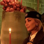 هنرنمایی یلدایی مینا مختاری؛ تلفیق سنت و مدرنیته در کافه بهرام رادان!